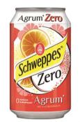Schweppes Agrumes Zero en cann. 24x33cl