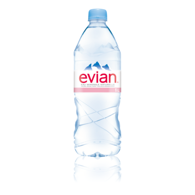 Evian plat water 6 x 1 L
