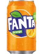 Fanta Orange en canette 24 x 33 cl