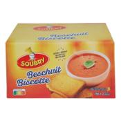 Soubry biscottes emballage ind. 156 x 2 pcs