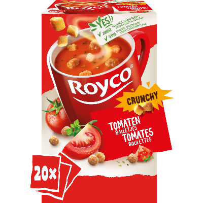 Royco tomates avec boulettes 20 pcs