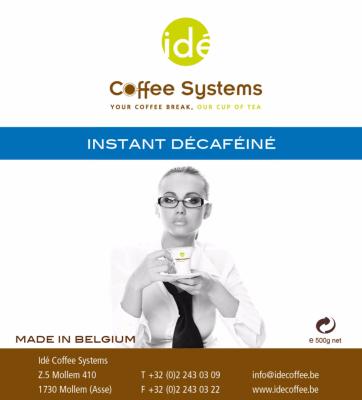 Café soluble "Fairtrade" DECA 8 x 500 gr