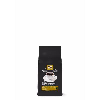 FTO Fairtrade gemalen koffie Dessert Royal Fijn 12 x 250 gr