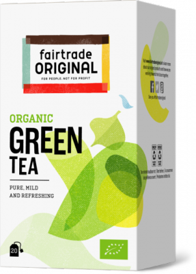FTO thé vert pur BIO Fairtrade 20 x 2 gr BE-BIO-01