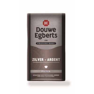 Douwe Egberts gemalen koffie  Prof Zilver 12 x 250 gr