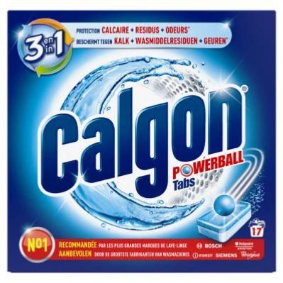 Calgon 3in1 ontkalkingspoeder voor wasmachine 17tabs 