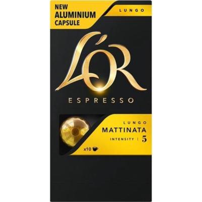 L'Or Espresso Capsules Lungo Mattinata 10x10st (nr05)