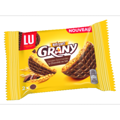 LU Grany biscuit chocolade 24x3st(48.5gr)