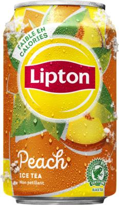 Lipton Ice Tea pèche en canette 24 x 33 cl