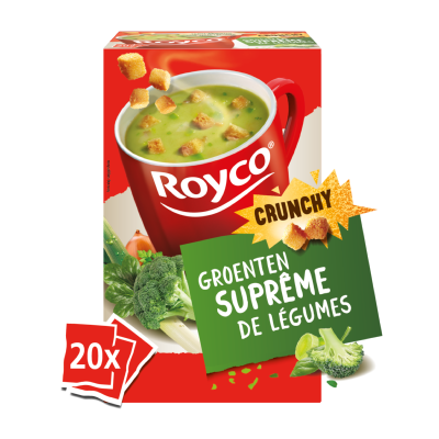 Royco groentensupreme met korstjes 20 stuks