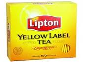 Lipton thé yellow 100 pcs