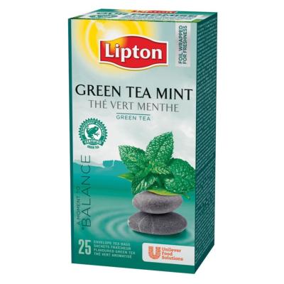 Lipton thé vert à la menthe 25 pcs