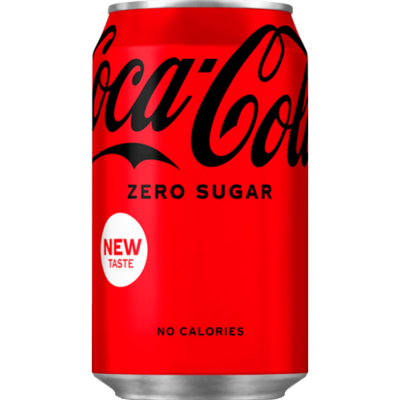 Coca-Cola Zero in blik 24 x 33 cl
