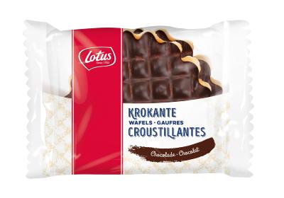 Lotus Gaufrette Croust. au chocolat Belge 60x2pc