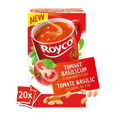 Royco tomaat basilicum met pijnboompitten 20 stuks