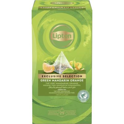 Lipton Exclusive selection Green-Mandarine-sinaas 25x1pcs