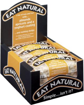 Eat Natural 12 x 50gr Almonds & yoghurt (orange)
