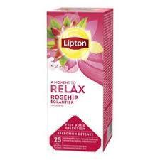 Lipton thé églantier/hibiscus 25 st