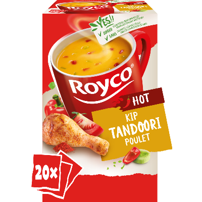 Royco poulet tandoori 20 pcs