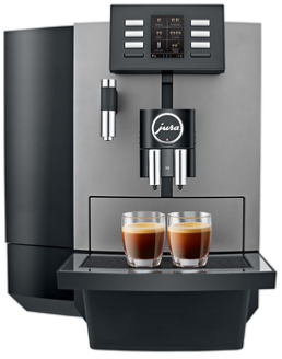 Machine à espresso Jura X6 Dark inox